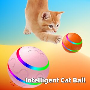 Smart Self-Rotating Cat Ball – USB Rechargeable Interactive Toy